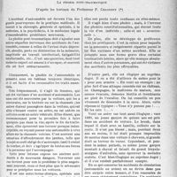 2454 - Page 2447 - Partie Professionnelle, Hygiène, Assistance, Mutualité, Intérêts corporatifs, Variétés. L'actualité professionnelle. Médecine légale. La pathologie en marche... avec l’automobile et l'avion. La phobie poste-traumatique, d'après les travaux du Professeur Chavigny