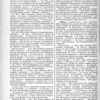 2459 - Page 2452 - Partie Professionnelle, Hygiène, Assistance, Mutualité, Intérêts corporatifs, Variétés. Faculté de médecine de Paris. Enseignement et actes de la Faculté