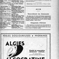 2472 - Page V-2465 - Abonnés du Concours exerçant dans les stations d’altitude / Abonnés du Concours exerçant dans les stations balnéaires et climatiques / Renseignements