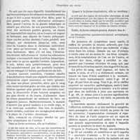 2490 - Page 2483 - Partie Scientifique. Les régimes au goût du jour. Traitement actuel de l’urémie, d’après le Professeur P. Le Gac. Données de base