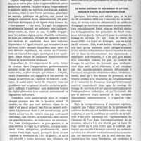2502 - Page 2495 - Partie Professionnelle, Hygiène, Assistance, Mutualité, Intérêts corporatifs, Variétés. Travaux originaux. Bulletin de l’Actualité. A propos d’un récent arrêt de la cour de cassation. Le contrat de louage de services est-il compatible avec la profession médicale