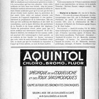 2527 - Page 2520-VIII - Dernières nouvelles. Faculté de médecine de Paris / La médaille du Professeur Sabrazès / Hôpital de la Glacière