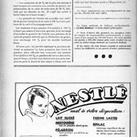 2573 - Page 2566-L - A travers l’officiel. A l’exposition de 1937. Réductions accordées aux mutilés de guerre