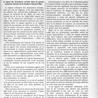 2620 - Page 2613 - Partie professionnelle, Hygiène, Assistance, Mutualité, Intérêts corporatifs, Variétés. L'actualité professionnelle. Informations judiciaires. Le régime des Assurances sociales dans les grands réseaux de chemins de fer devant le Conseil d’État