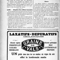 2641 - Page 2634-LVIII - Correspondance. Questions médico-militaires. Engagement volontaire en cas de guerre / Situation d’un officier honoraire