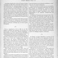 2684 - Page 2675 - Partie professionnelle, Hygiène, Assistance, Mutualité, Intérêts corporatifs, Variétés. Travaux originaux. Bulletin de l'Actualité. Variétés bibliographiques. Senlis et Chantilly, d’après Edmond Pilon