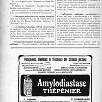 2709 - Page 2700-VIII - Dernières nouvelles. Journée internationale du rhumatisme / VIe Congrès de chimie biologique / Un Congrès international des stations balnéaires / Les Journées nationales 1937 de service social / Une nouvelle fondation en faveur des recherches médicales / La Tasmanie « nationalise » ses médecins