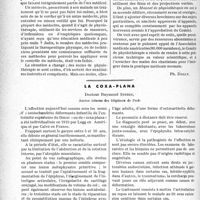 2727 - Page 2718 - Partie scientifique. Travaux originaux. État présent de la thérapeutique par les agents physiques. Traitement des artérites par la folliculine / La coxa-plana, Docteur Raymond Sterin