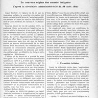 2744 - Page 2735 - Partie professionnelle, Hygiène, Assistance, Mutualité, Intérêts corporatifs, Variétés. Travaux originaux. Assurances sociales. Le nouveau régime des assurés indigents d’après la circulaire interministérielle du 28 août 1937. Formalités initiales