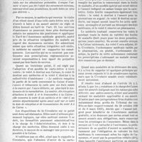 2745 - Page 2736 - Partie professionnelle, Hygiène, Assistance, Mutualité, Intérêts corporatifs, Variétés. Travaux originaux. Assurances sociales. Le nouveau régime des assurés indigents d’après la circulaire interministérielle du 28 août 1937. Formalités initiales / Délivrance des soins