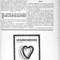 2756 - Page LI-2747 - Correspondance. Questions diverses. Prélèvement de 10% sur les honoraires pour soins aux mutilés / Retenue de 10% sur les honoraires pour soins donnés à un accidenté du travail au service des Ponts et Chaussées