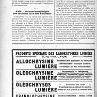 2763 - Page 2754-LVIII - Correspondance. Assurances sociales. Droit pour un employeur de récupérer sur son domestique les cotisations ouvrières arriérées / Un assuré social indigent doit être inscrit sur la liste d’assistance