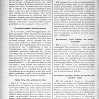 2797 - Page 2788 - Partie scientifique. L'Actualité scientifique. Les Sociétés Savantes. Toulouse. Société de médecine. Exostose ostéogénique de l’omoplate / Un cas de myxœdème diiodothyrosinique / Ostéite de la crête antérieure du tibia / Leucémie lymphoide à forme médiastinale simulant une péricardite / Pneumothorax partiel simulant une caverne pulmonaire / Variations du rapport de Maillard au cours de la cure sulfurée sodique