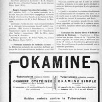 2831 - Page 2822-X - Dernières nouvelles. XXIVe Congrès d’hygiène / Congrès Français d’oto-rhino-laryngologie / Fédération nationale des médecins du front / Association des. Anciens élèves de la Faculté de médecine de Bordeaux
