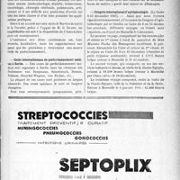 2832 - Page XI-2823 - Dernières nouvelles. Association des. Anciens élèves de la Faculté de médecine de Bordeaux / Cours internationaux de perfectionnement médical à Berlin / Congrès international d’ophtalmologie