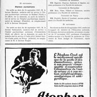 2834 - Page XIII-2825 - A travers l’officiel. Protection de l’enfance / Hôpitaux psychiatriques / Enseignement