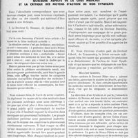 2836 - Page 2827 - Propos du jour. Quelques aspects de la crise médicale et la critique des moyens d’action de nos syndicats [J. Noir]