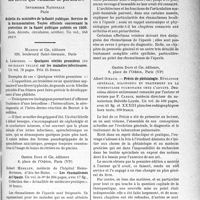 2854 - Page 2845 - Partie scientifique. L'actualité scientifique. Les Livres. Les livres qui viennent de paraître… / Quelques vérités premières (ou soi-disant telles) sur les maladies infectieuses, par A. Lemierre, Masson et Cie, éditeurs, Paris / Les rhumatismes de l'épaule, par Robert Merklen, Gaston Doin et Cie, éditeurs, Paris (VIe) / Précis de phtisiologie, par Albert Giraud, Gaston Doin et Cie, éditeurs, Paris (VIe)
