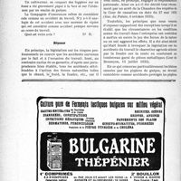 2881 - Page 2872 - Correspondance. Accidents et maladies professionnelles. Les piqûres de guêpes peuvent être des accidents du travail
