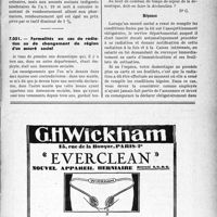 2890 - Page LXV-2881 - A travers l’officiel. Assurances sociales. Durée des prestations en nature de l’assurance-maladie. Champ d’application du Tarif pharmaceutique interministériel / Formalités en cas de radiation ou de changement de région d’un assuré social