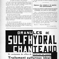 2899 - Page 2890-X - A travers l’officiel. Protection de l’enfance / Service de santé militaire / Réponse d’un ministre à la question d'un parlementaire. La Caisse peut refuser le remboursement des appareils d’orthopédie non-inscrits au tarif ministériel