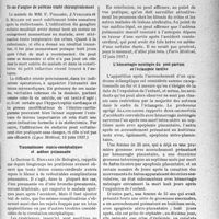 2918 - Page 2909 - Partie scientifique. L'actualité scientifique. La Presse. Un cas d’angine de poitrine traité chirurgicalement [(Lyon Médical, 13 juin 1937)] / Traumatismes cranio-encéphaliques et œdème pulmonaire [(Paris Médical, 12 juin 1937)] / L’hémorragie méningée du poste-partum et l’éclampsie tardive [(Journ. de méd. et de chir. prat, 10 juin 1937)]