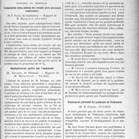 2920 - Page 2911 - Partie scientifique. L'actualité scientifique. Les Sociétés Savantes. Paris. Académie de chirurgie. Implantation intra-utérine de l’ovaire avec grossesse consécutive, (19-5-1937) / Staphylococcie guérie par l’anatoxine, (9-6-1937) / Traitement préventif du syndrome de Volkmann, (16-6-1937)