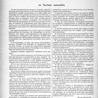 2937 - Page 2928 - Partie professionnelle, Hygiène, Assistance, Mutualité, Intérêts corporatifs, Variétés. L'actualité professionnelle. Chronique automobile. Le Tourisme automobile