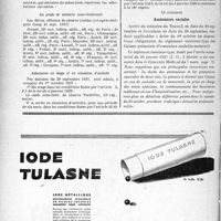 2961 - Page 2952-XII - A travers l’officiel. Service de santé militaire / Assurances sociales