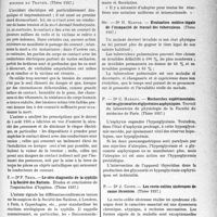 3054 - Page 3045 - Partie scientifique. L’actualité scientifique. Les Thèses. Le risque électrique, par Docteur H. Pruvost, 1937 / Le séro-diagnostic de la syphilis à la Société des Nations, par Dr P. Theil, 1937 / Évaluation médico-légale de l’incapacité de travail des tuberculeux, par Dr H. Elster, 1937 / Recherches expérimentales sur les glycosuries et glycémies asphyxiques, par Dr C. Harang, 1937 / Les recto-colites ulcéreuses de cause inconnue, par Dr J. Coste, 1937