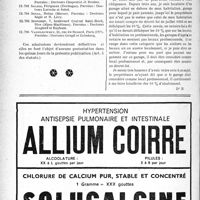 3075 - Page 3066-LIV - A Travers l’officiel. Ligue médicale de défense professionnelle, « Le Sou Médical » / Correspondance. Questions diverses. Réduction de 10% sur le loyer d’un garage