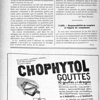 3077 - Page 3068-LVI - Correspondance. Questions diverses. Certificat médical après décès. Certificat négatif / Responsabilité du remplacé à l'égard du remplaçant