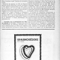 3088 - Page VII-3095 - Dernières nouvelles. Faculté de médecine de Paris / Association pour le développement des Relations médicales (A. D. R. M)