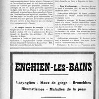 3089 - Page 3096-VIII - Dernières nouvelles. Association pour le développement des Relations médicales (A. D. R. M) / 47e Congrès Français de chirurgie / Ecole d’anthropologie