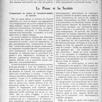 3129 - Page 3136 - Partie professionnelle, Hygiène, Assistance, Mutualité, Intérêts corporatifs, Variétés. L’actualité professionnelle. Informations judiciaires. Le statut juridique des médecins inspecteurs des écoles / La Presse et les Sociétés. L’organisation du service de l’assurance-maladie en Autriche