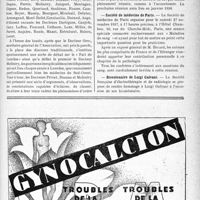 3158 - Page IX-3165 - Dernières Nouvelles. Institut de France / Les médecins de Toulouse à Paris / Société de médecine de Paris / Bicentenaire de Luigi Galvani