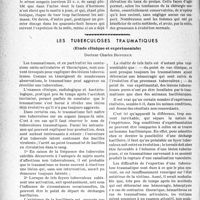 3177 - Page 3184 - Partie scientifique. Hôpital des enfants-malades. Que faut-il faire en présence d’un cas de môle hydatiforme?, par M. -A. Weill / Les tuberculoses traumatiques (Étude clinique et expérimentale), Docteur Charles Bosvieux
