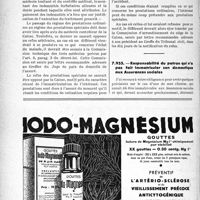 3217 - Page 3224-LXIV - Correspondance. Assurances sociales. Droit aux prestations spéciales de deux ans / Responsabilité du patron qui n’a pas fait immatriculer son domestique aux Assurances sociales