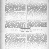 3241 - Page 3246 - Partie scientifique. Travaux originaux. Hémorragies digestives, Docteur René-A. Gutmann / Traitement de la dartre du veau chez l'homme, d'après le Docteur Ceta