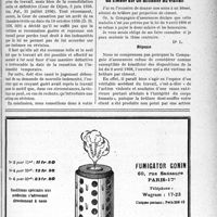 3272 - Page XLI-3277 - Correspondance. Accidents du travail. Quand est acquise la consolidation d’un accident du travail ? / La brûlure par projection de ciment est un accident du travail