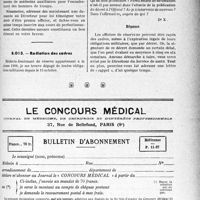 3274 - Page XLIII-3279 - Correspondance. Questions médico-militaires. Promotion d’un médecin auxiliaire au grade de médecin sous-lieutenant / Radiation des cadres