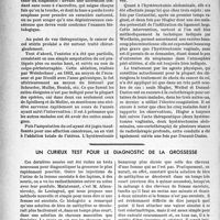 3297 - Page 3300 - Partie scientifique. Travaux originaux. Clinique chirurgicale. Le cancer du col de l'utérus prolabé, par M. J. -P. Tourneux / Un curieux test pour le diagnostic de la grossesse [Dr Pierre Labignette]