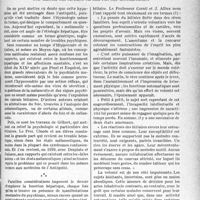 3300 - Page 3303 - Partie scientifique. Travaux originaux. La clinique au goût du jour. Hépatisme et psychiatrie. La bile noire crée la mélancolie. Une théorie des anciens reprise par nos contemporains [Dr George]