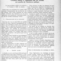 3328 - Page 3331 - Partie professionnelle, Hygiène, Assistance, Mutualité, Intérêts corporatifs, Variétés. L’Actualité professionnelle. Documents officiels. Circulaire relative à l’application des lois sociales aux pupilles de l’assistance publique. Prolongation de la scolarité / Congés payés
