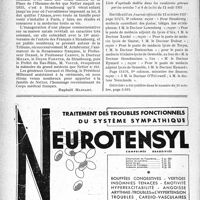 3357 - Page 3358-XII - Inauguration à Strasbourg d’une plaque commémorative au Docteur Netter / A Travers l’officiel. Emplois réservés