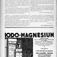 3359 - Page 3360-XIV - A Travers l’officiel. Réponses officielles. Le prélèvement de 10% n’est pas applicable aux honoraires des médecins de l’Office public d’hygiène sociale
