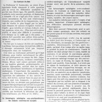 3374 - Page 3375 - Partie scientifique. L'Actualité Scientifique. La Presse. Les tumeurs du foie [(Le Foie, n° 11, 1937)] / Les hémorragies méningées sous-arachnoidiennes des enfants (nouveau-né excepté) [(Gaz. Des Sciences Méd. De Bordeaux, 11 juillet 1937)]