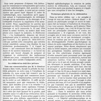 3390 - Page 3391 - Partie professionnelle, Hygiène, Assistance, Mutualité, Intérêts corporatifs, Variétés. Travaux originaux. Bulletin de l’Actualité. La rééducation des aveugles, par Étienne Ginestous