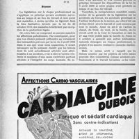 3417 - Page 3418-LXVIII - Correspondance. Accidents du travail et maladies professionnelles. Le paludisme est-il un accident du travail ?