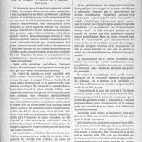 3447 - Page 3464 - Partie scientifique. L'Actualité scientifique. Les Sociétés Savantes. Paris. Société médicale des hôpitaux de Paris. Cancer primitif du poumon à forme pseudo-tuberculeuse lobaire: métastase cérébelleuse mortelle, (28-5-1937) / Érythrémie du type Geisbock. Échec de la radiothérapie de la région infundibulo-hypophysaire, mais non de la radiothérapie osseuse et splénique, (4-6-1937)